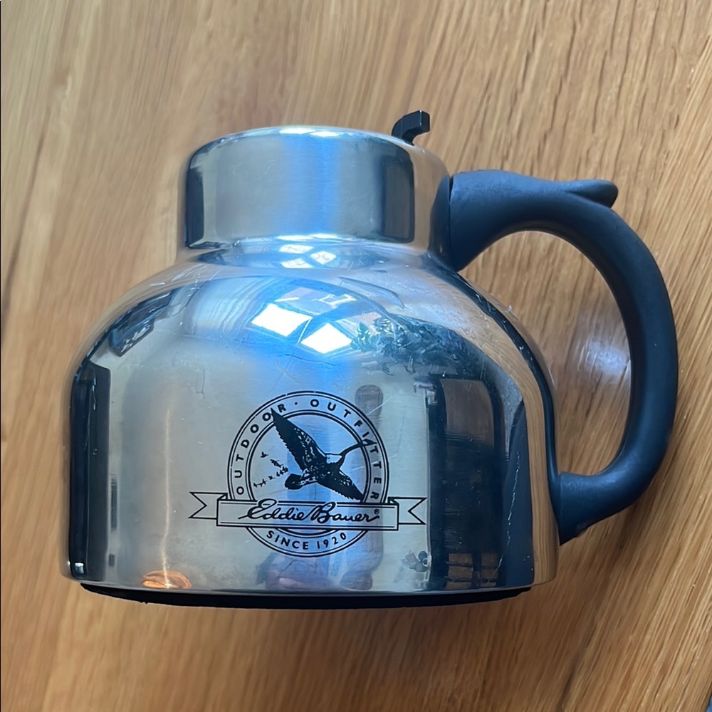 Eddie Bauer Wide Bottom Vintage Coffee Mug | Stainless Steel